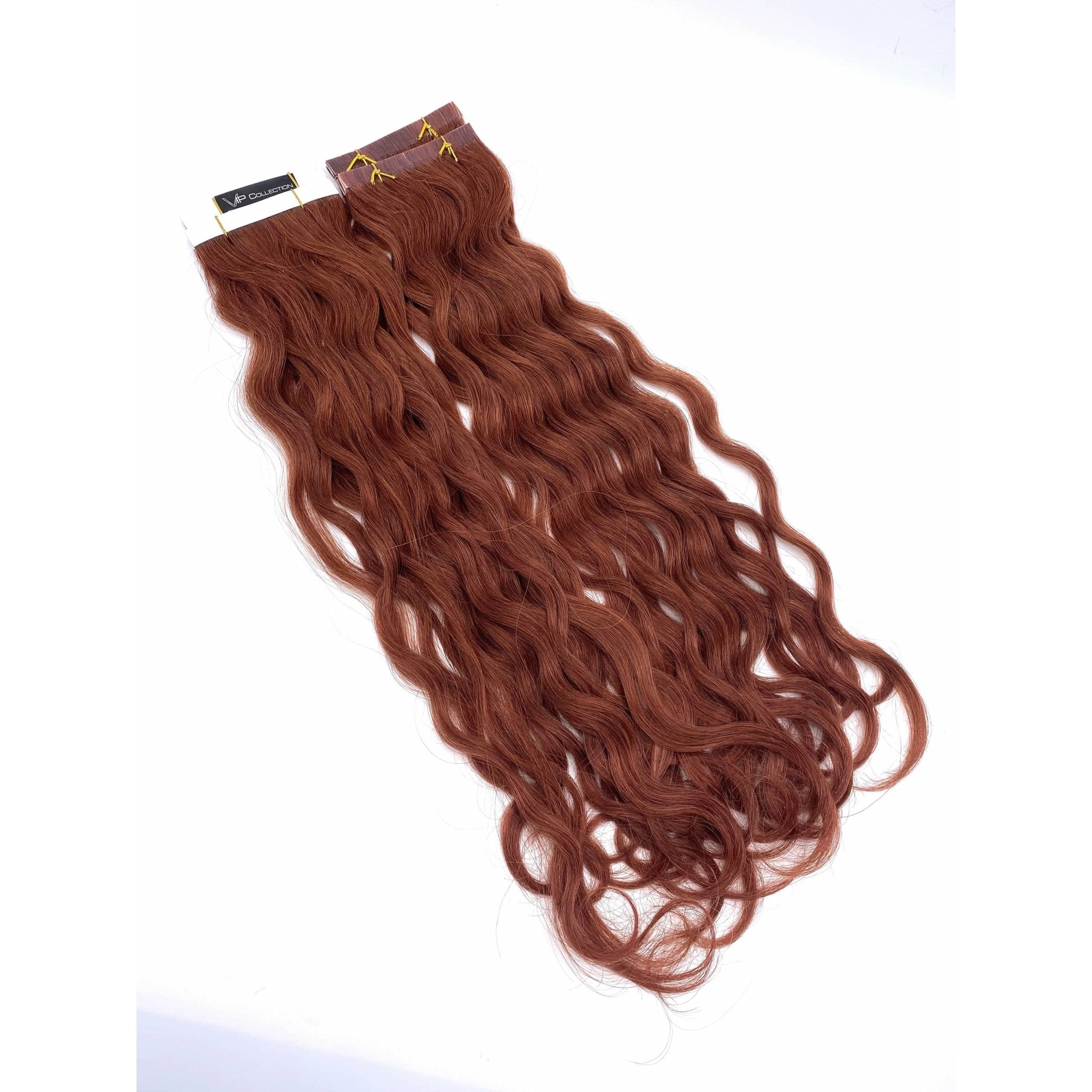 VIP TapeX System Tape In Hair Extensions French Wave 18"