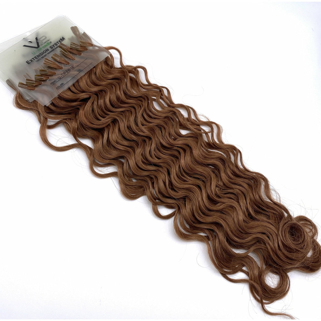 VIP U-Tip System Curly 18" Hair Extensions