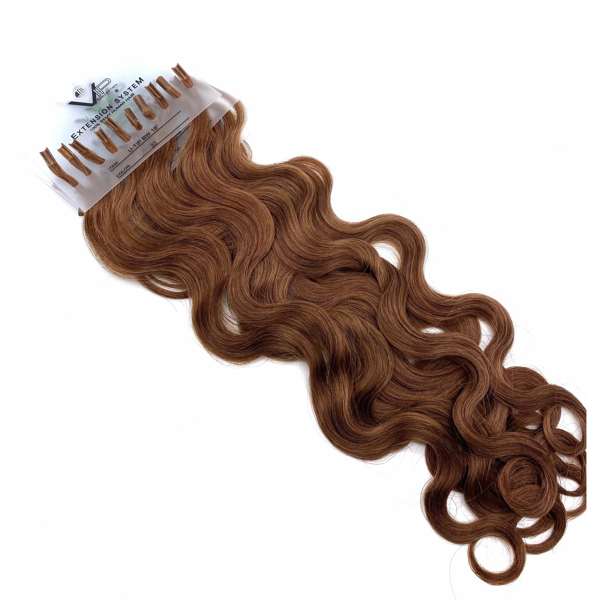 VIP U-Tip System Wavy 18" Hair Extensions