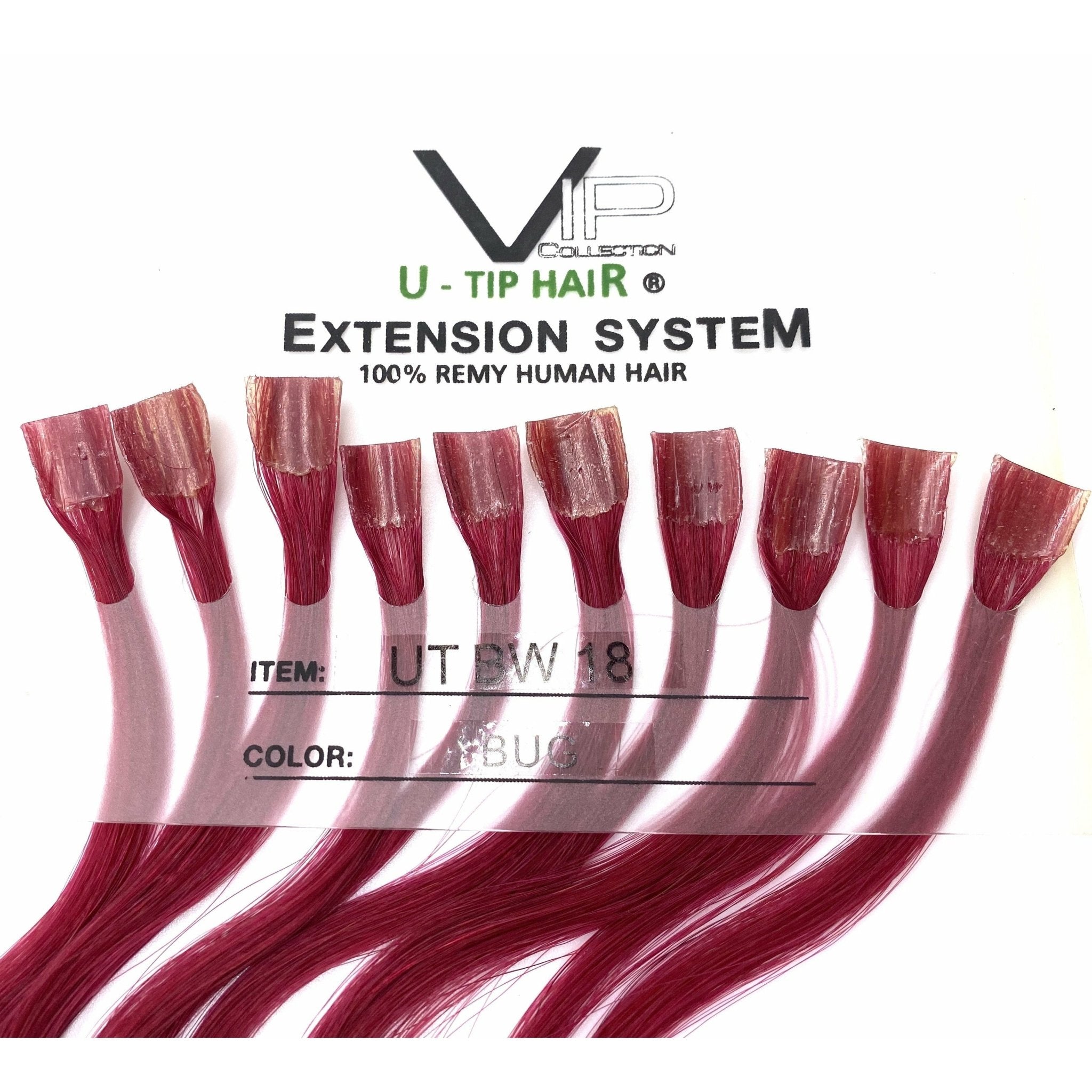 VIP U-Tip System Wavy 18" Hair Extensions