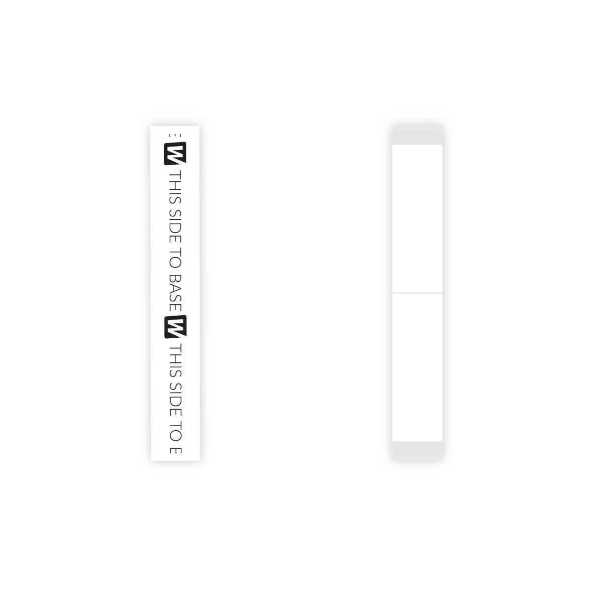 Walker Tape 1522 CLEAR TAPE STRAIGHT STRIPS