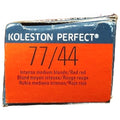 Wella Koleston Perfect Hair Color 77/44 Intense Medium Blonde Red Red