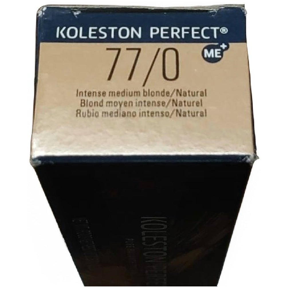 Wella Koleston Perfect Hair Color 77/0 Intense Medium Blonde Natural
