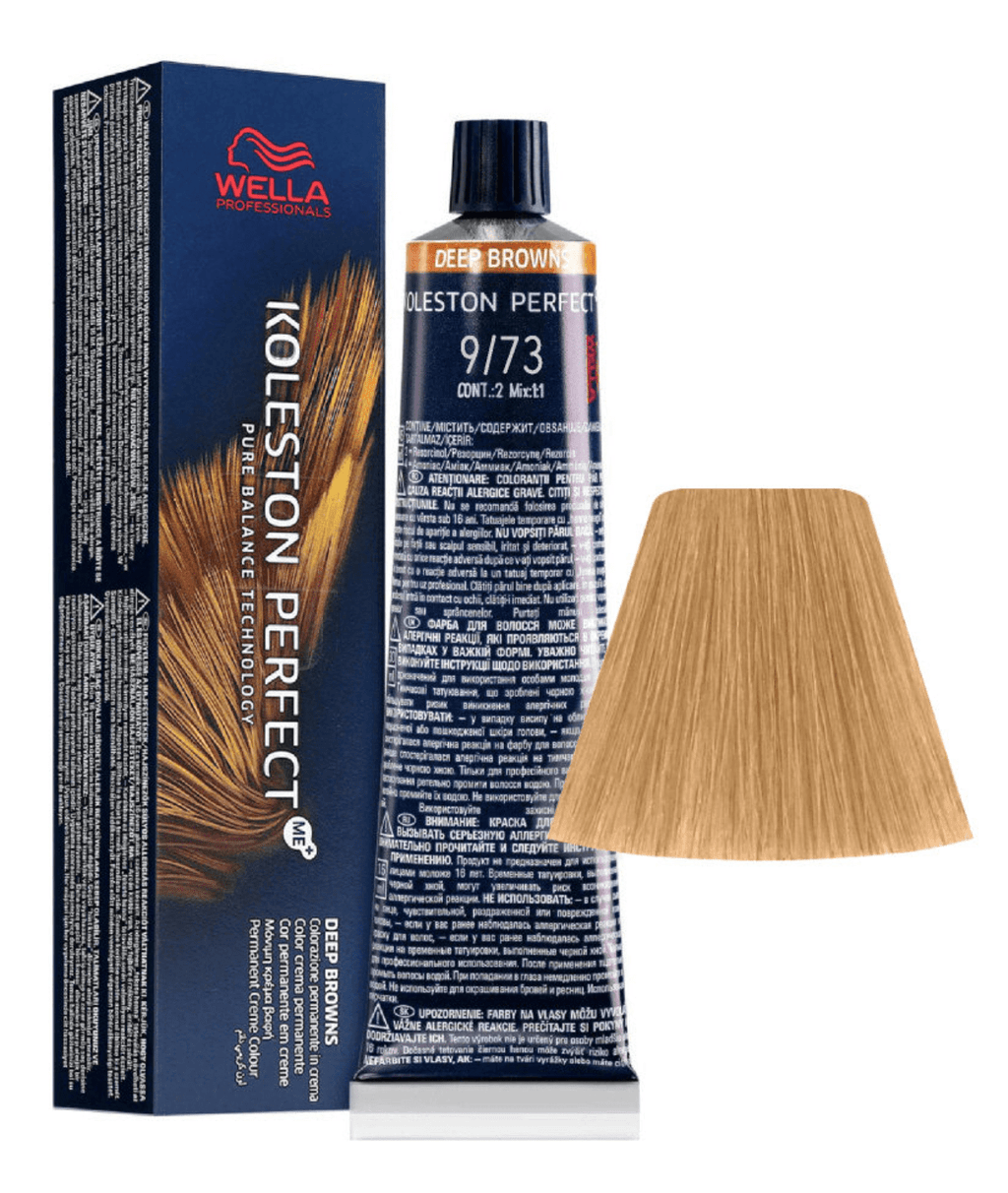 Wella Koleston Perfect Me+ Permanent Creme Hair Color - Deep Browns 2 oz 9/73