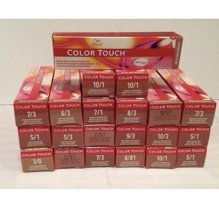 Wella Sp Color Touch Demi-Permanent Color,7 97 Medium Blonde-Cendre Brown