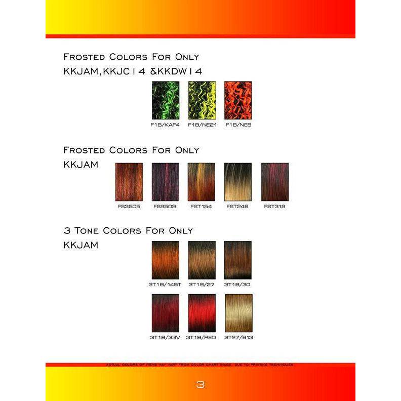 Unique Collection WSD1 Synthetic Detachable Wig