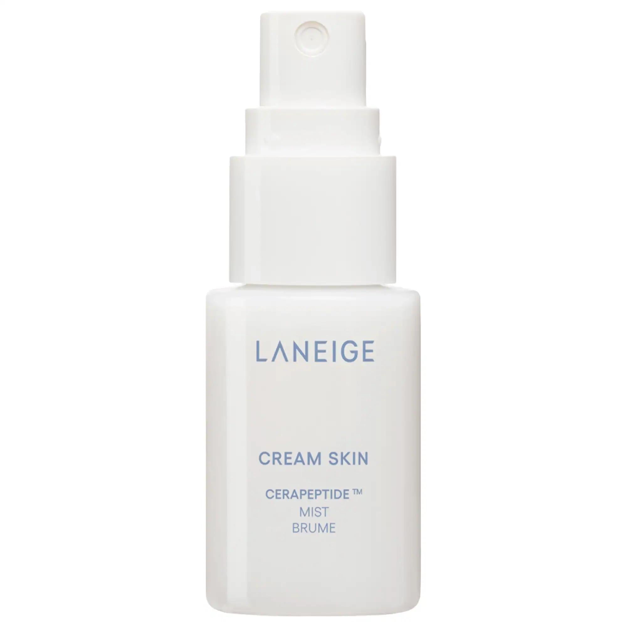 LANEIGE Mini Cream Skin Toner & Moisturizer: Peptide + Ceramide Liquid for Deep Hydration, Glass Skin & Firmness - Korean Skincare