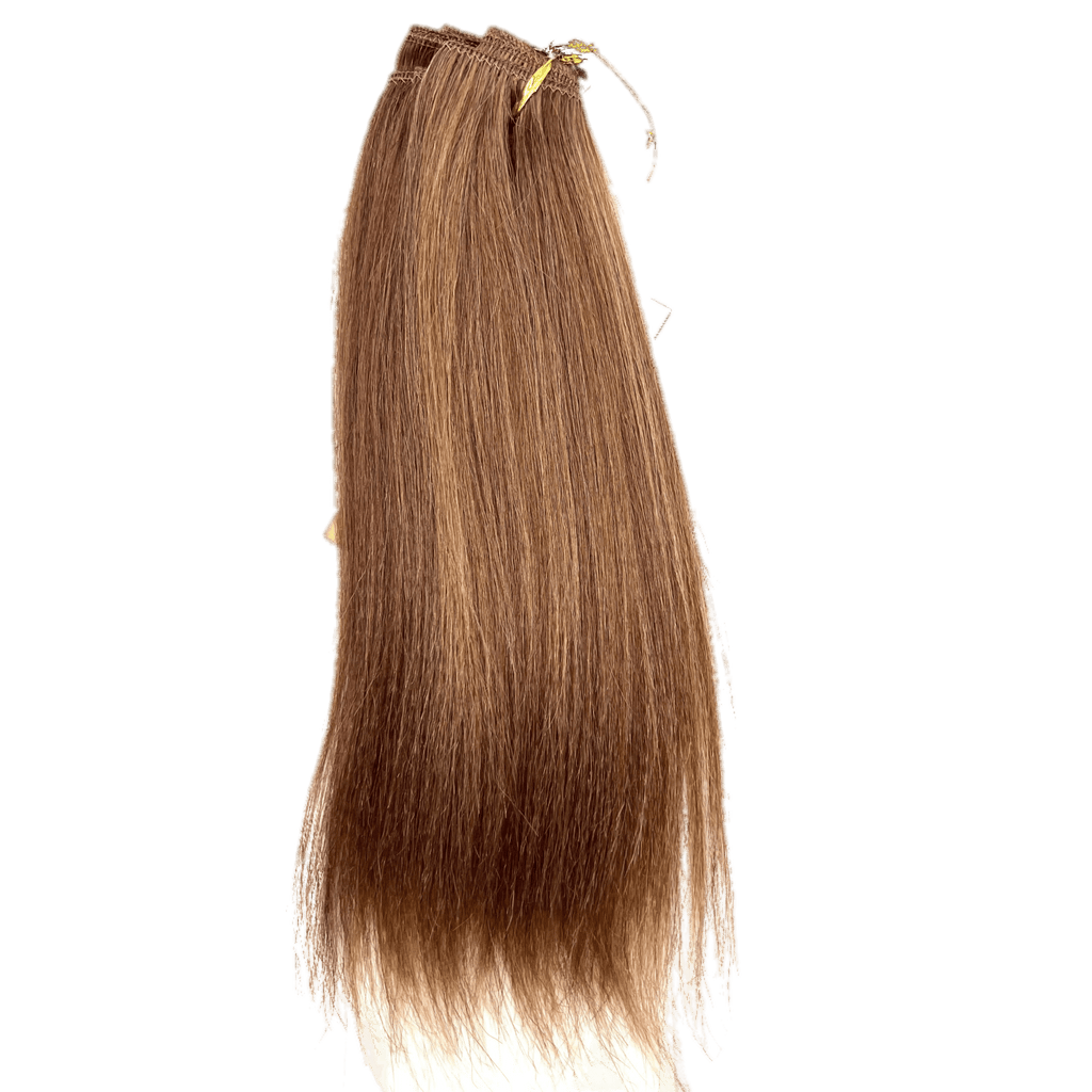 Zury 100% Human Hair Micro Yaky Perm Straight Extensions - Choose Size