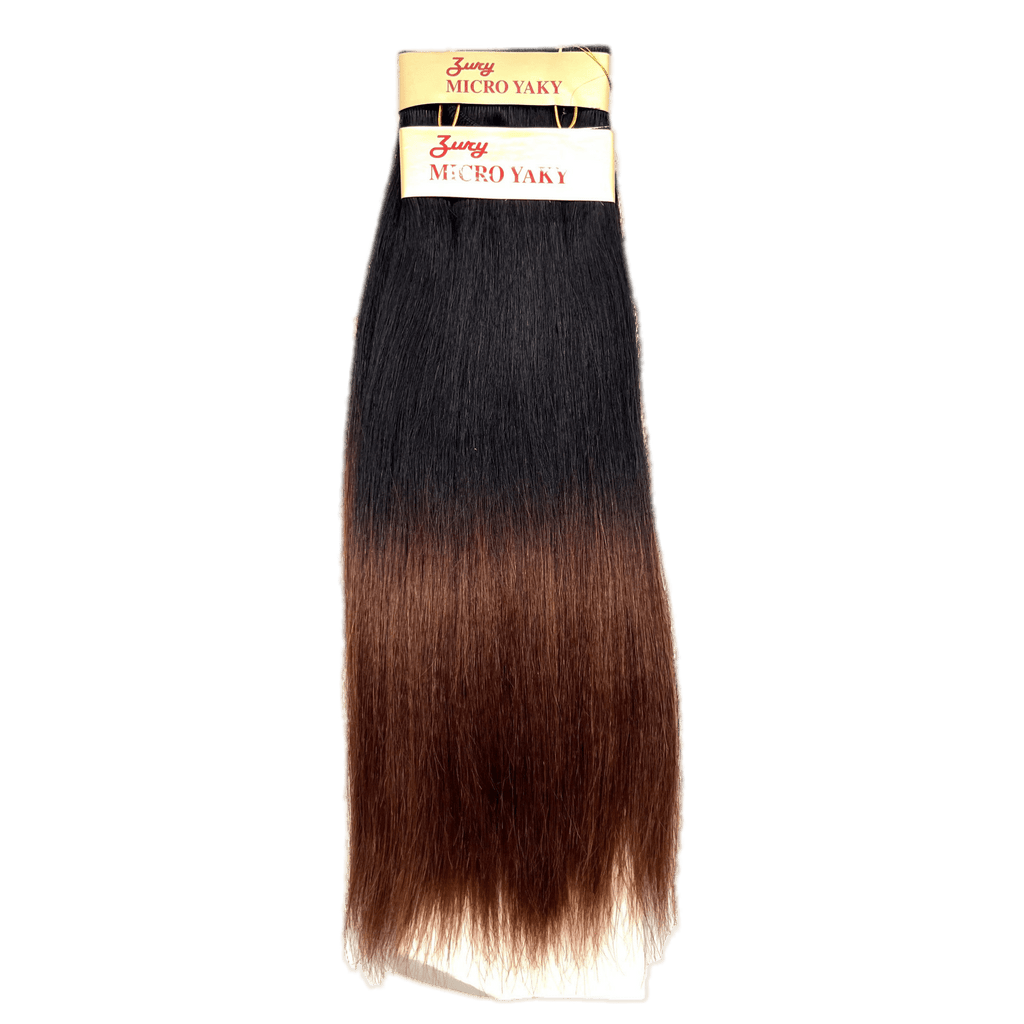 Zury 100% Human Hair Micro Yaky Perm Straight Extensions - Choose Size